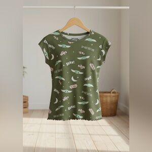 Star Wars Baby Yoda “Do Not Disturb” Sleep Shirt – Size L (12-14) – NWT